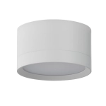 Biała płaska lampa sufitowa tuba 4,9x8,4cm wodoszczelna IP44 Azzardo AZ6442 Marton GX53