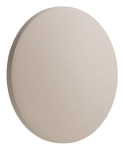 Beżowy płaski okrągły 13,5cm kinkiet Nowodvorski 11563 Aria LED S 6W 3000K CRI90 IP54