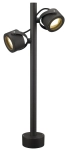 Antracytowa lampa stojąca do oświetlenia ścieżki SLV 231505 Sitra 2xGX53 IP44 72cm