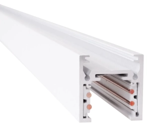 Biała magnetyczna natynkowa płytka szyna 2m Magnetic Max Light MT0029 + maskownica