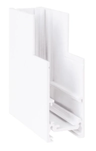 Biały łącznik sufit - ściana do natynkowych głębokich szyn magnetycznych głębokich Magnetic Max Light MT0022