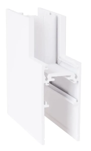 Biały łącznik do uskoków do natynkowych głębokich szyn magnetycznych głębokich Magnetic Max Light MT0021