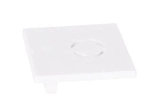 Biała zaślepka końcowa do natynkowych płytkich szyn magnetycznych Magnetic Max Light MA0030