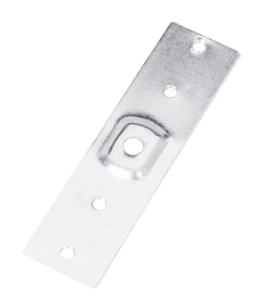 Biały metalowy łącznik prosty do połączenia dwóch szyn płytkich lub głębokich Magnetic Max Light MA0025