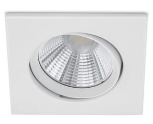 Lampa sufitowa podtynkowa punktowa spot regulowana Trio 650410131 Pamir LED 5,5W 3000K IP23 36stopni ściemniacz 8,5x5,4cm biały