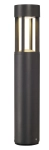 Antracytowa zewnętrzna lampa do oświetlenia podjazdu SLV 231815 Slots LED 4,5W 3000K IP44 46cm