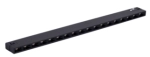 Czarna z diodami 30cm lampa na szyny magnetyczne Smartline Loonari 408822 Dots LED 10W 555LM 3000K CRI90 50stopni Typ A