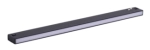 Czarna z mlecznym kloszem 60cm lampa na szyny magnetyczne Smartline Loonari 408792 Stripe LED 20W 1066LM 4000K CRI90 Dali