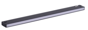 Czarna z mlecznym kloszem 60cm lampa na szyny magnetyczne Smartline Loonari 408723 Stripe LED 20W 1066LM 3000K CRI90 Typ A
