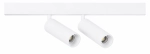 Biały podwójny reflektor na szyny magnetyczne Smartline Loonari 408570 Mini Spot LED 2x8W 2x552LM 2700-4000K CRI90 60stopni Zigbee