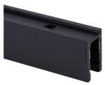 Czarny natynkowy szynoprzewód magnetyczny H3,1cm W1,85cm Smartline Loonari 408983 Typ B 1m