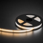 Średniej jasności taśma LED z odcieniami bieli COB CCT 24V 14,5W 900LM 624LED 2700-6500K CRI90 8mm na metry Prescot 24EC624-019-8-CCT50