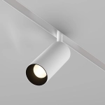 Biało czarny reflektor 5,2cm na szyny magnetyczne Exility Maytoni TR032-4-12WTW-S-DD2-W Focus LED 12W 2700-6000K Dali2 36stopni