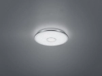 Lampa sufitowa Plafon Trio 678713006 Osaka LED 30W 3000K 42cm pilot w zestawie chrom