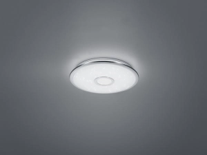 Lampa sufitowa Plafon Trio 678713006 Osaka LED 30W 3000K 42cm pilot w zestawie chrom
