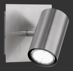 Lampa ścienna regulowana Kinkiet Trio 802400107 Marley GU10 12cm x 15cm nikiel