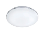 Okrągły plafon do średniej łazienki Trio 659411806 Apart LED 18W 3000K IP44 35cm biały