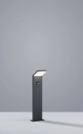 Zewnętrzna lampa stojąca słupek ogrodowy Trio 521169142 Pearl LED 9W 3000K IP54 czujnik ruchu zmierzchu 50cm Antracyt