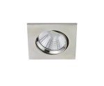 Lampa sufitowa podtynkowa punktowa spot regulowana Trio 650410107 Pamir LED 5,5W 3000K IP23 36stopni ściemniacz 8,5x5,4cm nikiel