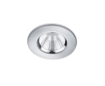 Lampa sufitowa podtynkowa punktowa spot Trio 650710106 Zagors LED 5,5W 3000K IP65 8,5cm x 5,4cm chrom