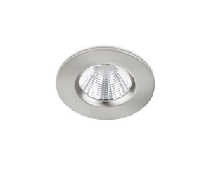 Lampa sufitowa podtynkowa punktowa spot Trio 650710107 Zagors LED 5,5W 3000K IP65 8,5cm x 5,4cm nikiel