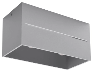 Lobo Maxi Szary Plafon Sollux Lighting SL.0385