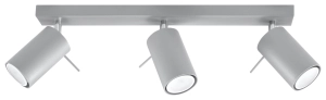 Ring 3 Szary Plafon Sollux Lighting SL.0451