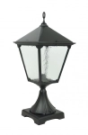 Zewnętrzna lampa stojąca SU-MA K 4011/1/BD KW Retro Maxi Kwadrat E27 IP43 74cm