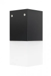 Czarna zewnętrzna lampa sufitowa SU-MA CB-MAX S BL Cube Max E27 IP44 10cm x 22cm