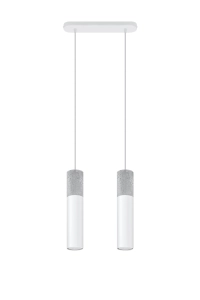 Borgio 2 Biały Wisząca Sollux Lighting SL.0648