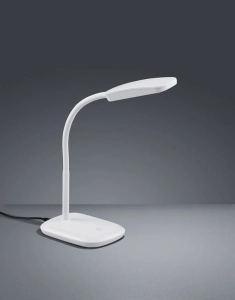 Lampa biurkowa nowoczesna do pokoju dziecięcego na giętkim ramieniu regulacja jasności biała RL R52431101 Boa LED 3,5W 3000K 36cm