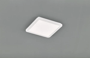 Plafon lampa sufitowa kwadratowa biała regulowana jasność RL R62931801 Camillus LED 18W 3000K 38cm