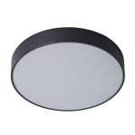 Plafon lampa sufitowa okrągła czarna metalowa Italux 5361-830RC-BK-3 Orbital LED 30W 3000K 40cm