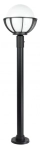 Słupek oświetleniowy zewnętrzny SU-MA 5002/1/KPO 250 Kule Z Koszykiem E27 IP43 130cm