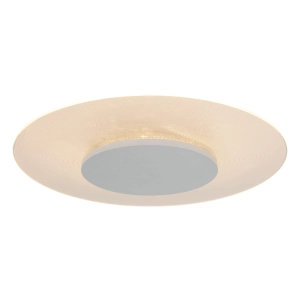 Biała okrągła lampa sufitowa plafon Steinhauer 7799W Lido LED 24W 3000K 42cm