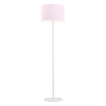 Lampa podłogowa biała noga różowy abażur Argon 4132 Magic E27 158cm