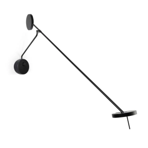 Lampa ścienna kinkiet Grok Lighting 05-5693-05-05 Invisible LED 9W 3000K 50-115cm Czarny