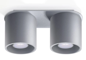 Orbis Plafon Sollux Lighting SL.0055 26cm szary