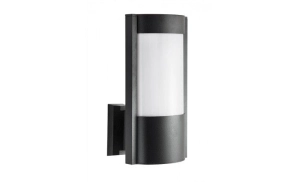 Czarna zewnętrzna lampa ścienna kinkiet na elewację SU-MA TY 0651 BL Elis E27 IP54