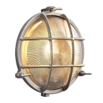 Zewnętrzna lampa ścienna kinkiet na elewację Nordlux 49021055 Polperro E27 IP64 19,5cm mosiądz