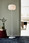 Lampa stojąca Podłogowa Nordlux 48924001 Milford E27 139cm x 30cm biały opalizowany