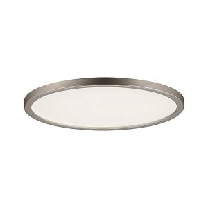 Plafoniera AREO LED 11W 770lm 3000K okrągła 180mm 230V biały satynowy nikiel / tworzywo sztuczne Paulmann PL92946