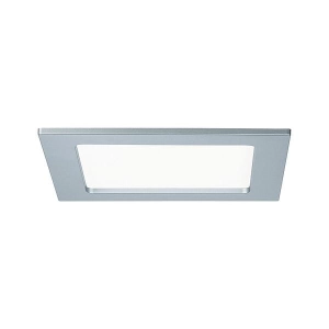 Panel kwadratowy LED 1x12W 4000K 230V 165x165mm Chrom Mat/Tworzywo sztuczne Paulmann PL92077