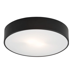Czarny okrągły plafon lampa sufitowa 35cm Argon 661 Darling 2xE27
