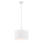 Biała lampa wisząca Argon 4343 Karin E27 40cm x 107cm