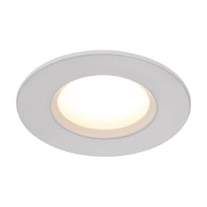 Lampa sufitowa Podtynkowa Nordlux 49430101 Dorado LED 5,5W 2700K IP65 ściemniacz 8,5cm biały