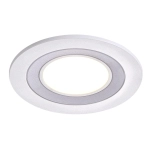 Lampa sufitowa Podtynkowa Nordlux 47500101 Clyde 8 LED 5W 2700K ściemniacz 8,2cm biały