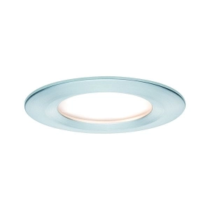 Oprawa do wbudowania NOVA COIN LED stała 6W 470lm 78mm 2700K IP44 230V aluminium Paulmann PL93461