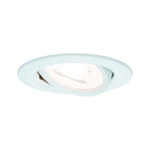 Oprawa do wbudowania NOVA LED wychylna GU10 6.5W 460lm 84mm 2700K IP23 230V biały mat Paulmann PL93430