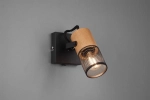 Lampa ścienna kinkiet Trio 804370132 Tosh E14 z włącznikiem